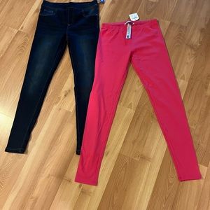 Girls leggings size 12/14